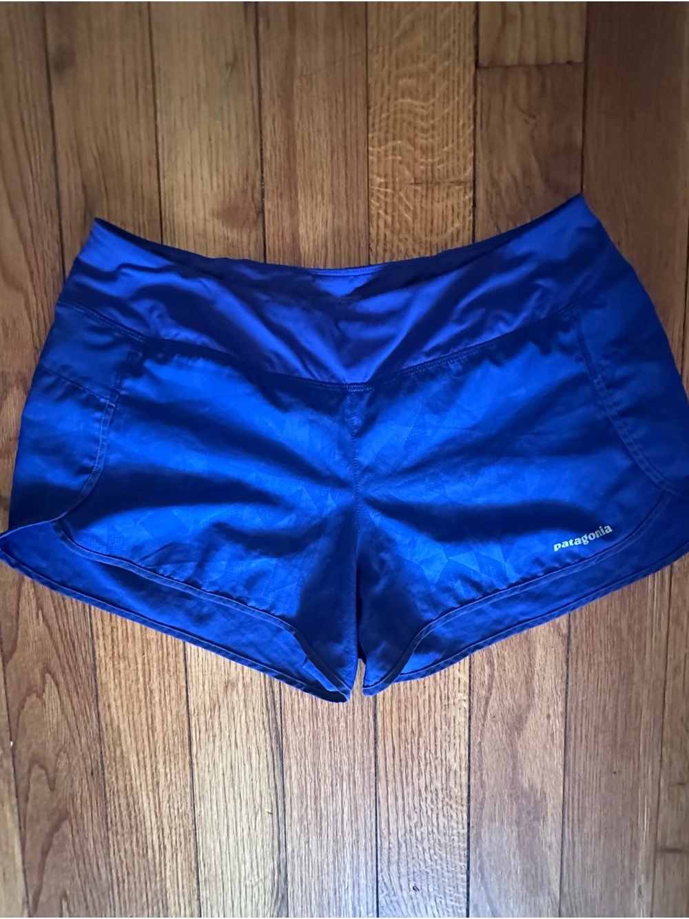Patagonia Women's Royal Blue Athletic Shorts- L